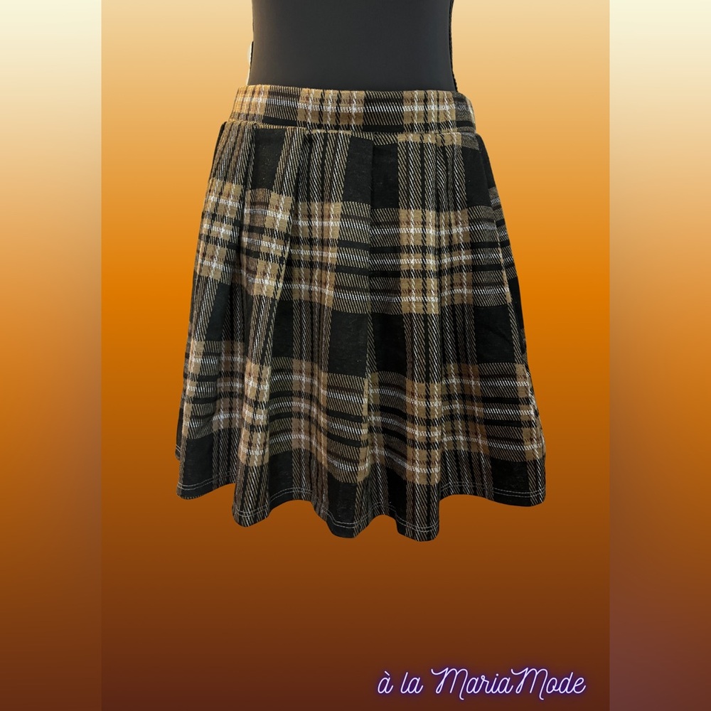 Rue21 Plaid A-Line Skirt